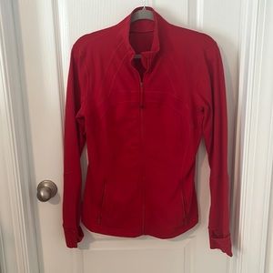 Lululemon Define Jacket - Red - Size 12